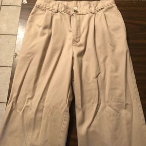 Khaki Izod uniform pants